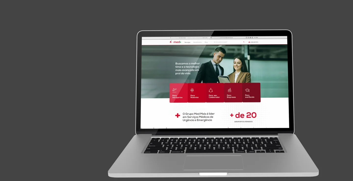Como o novo Portal Med+ unificou serviços especializados e impulsionou o tráfego orgânico