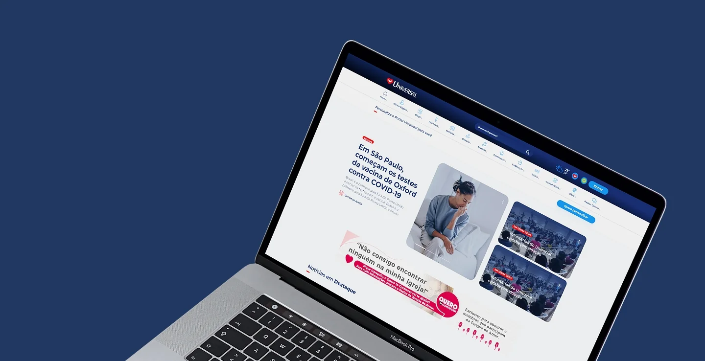 Universal transforma sua presença digital com um portal global integrado